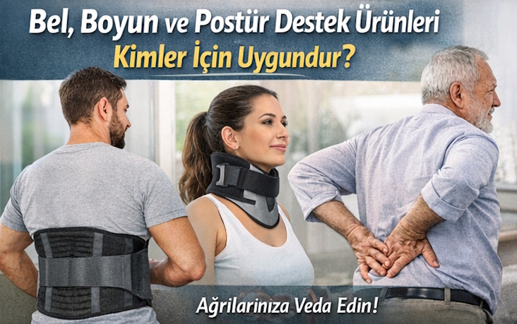 Bel, Boyun ve Postür Destek Ürünleri Kimler İçin Uygundur?