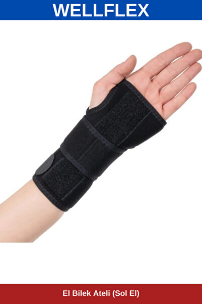 El Bilek Ateli Siyah Koton Rengi Sol Std