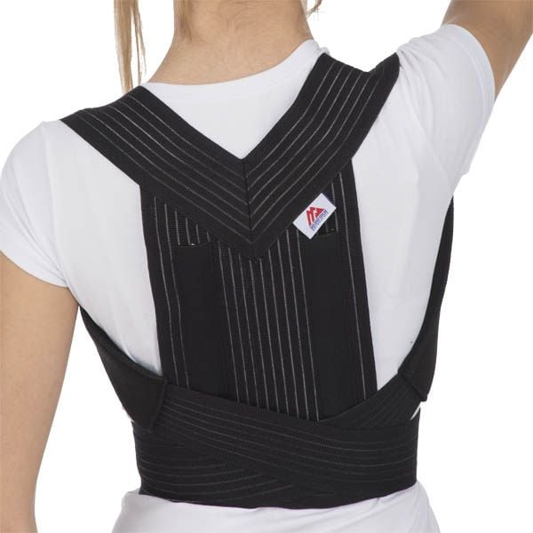 Posturex Premium Dik Duruş Korsesi Siyah Lüx
